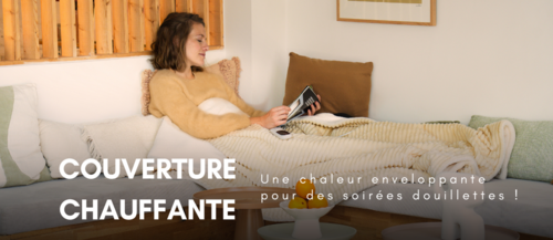 Banner site - Couverture chauffante Koomy FR