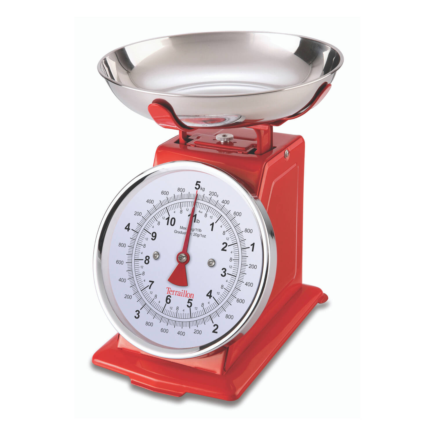 Balance de cuisine Trad 500 Rouge
