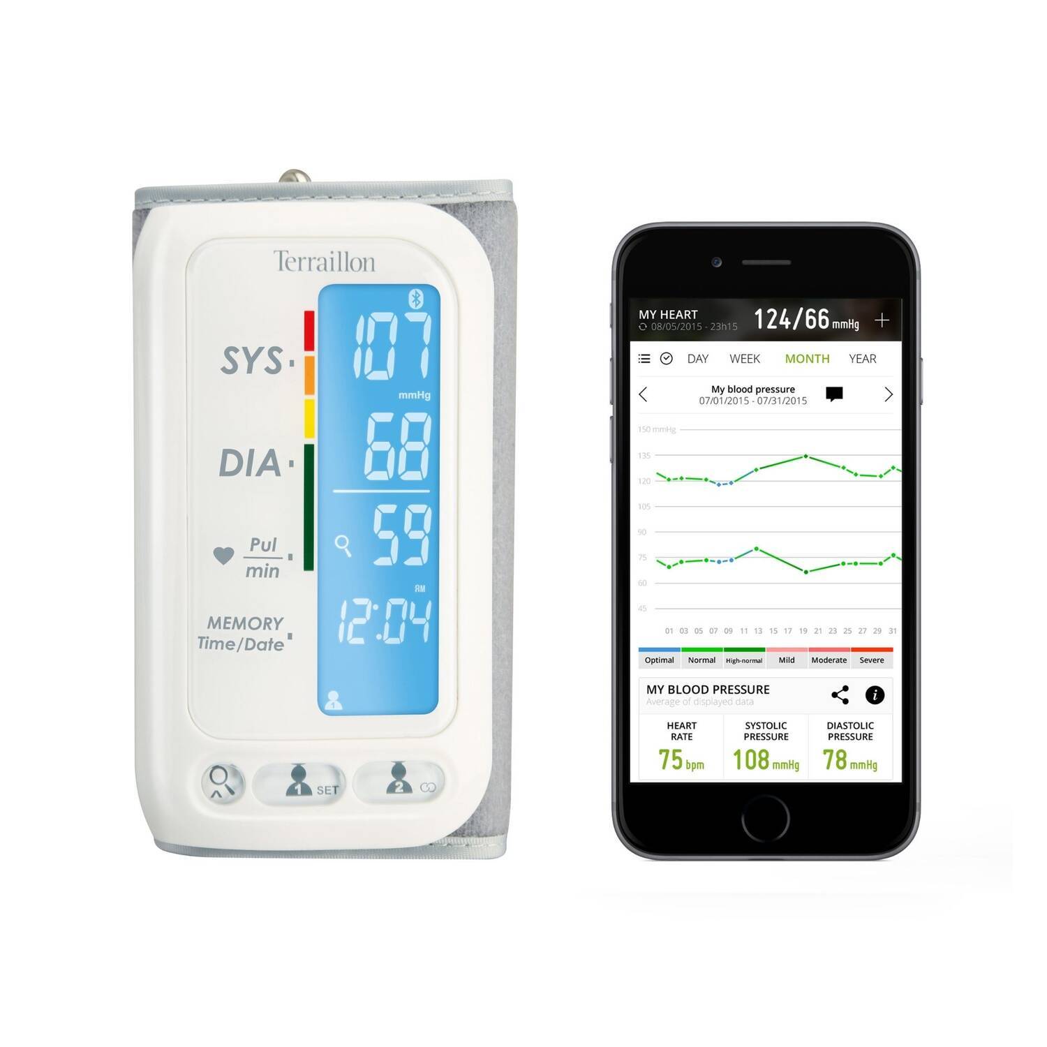 Tensio Bras vernetztes Armblutdruckgerät