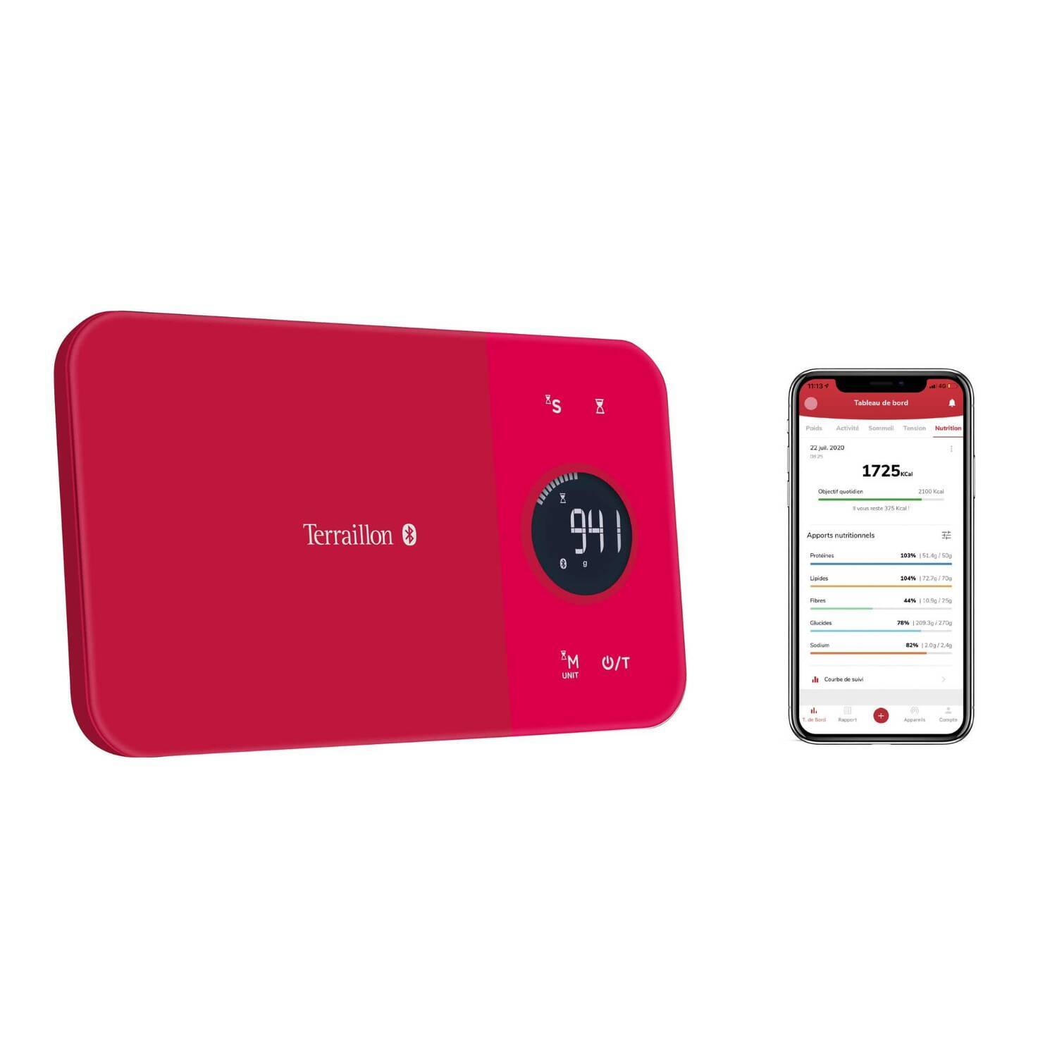 Küchenwaage Nutritab vernetzt