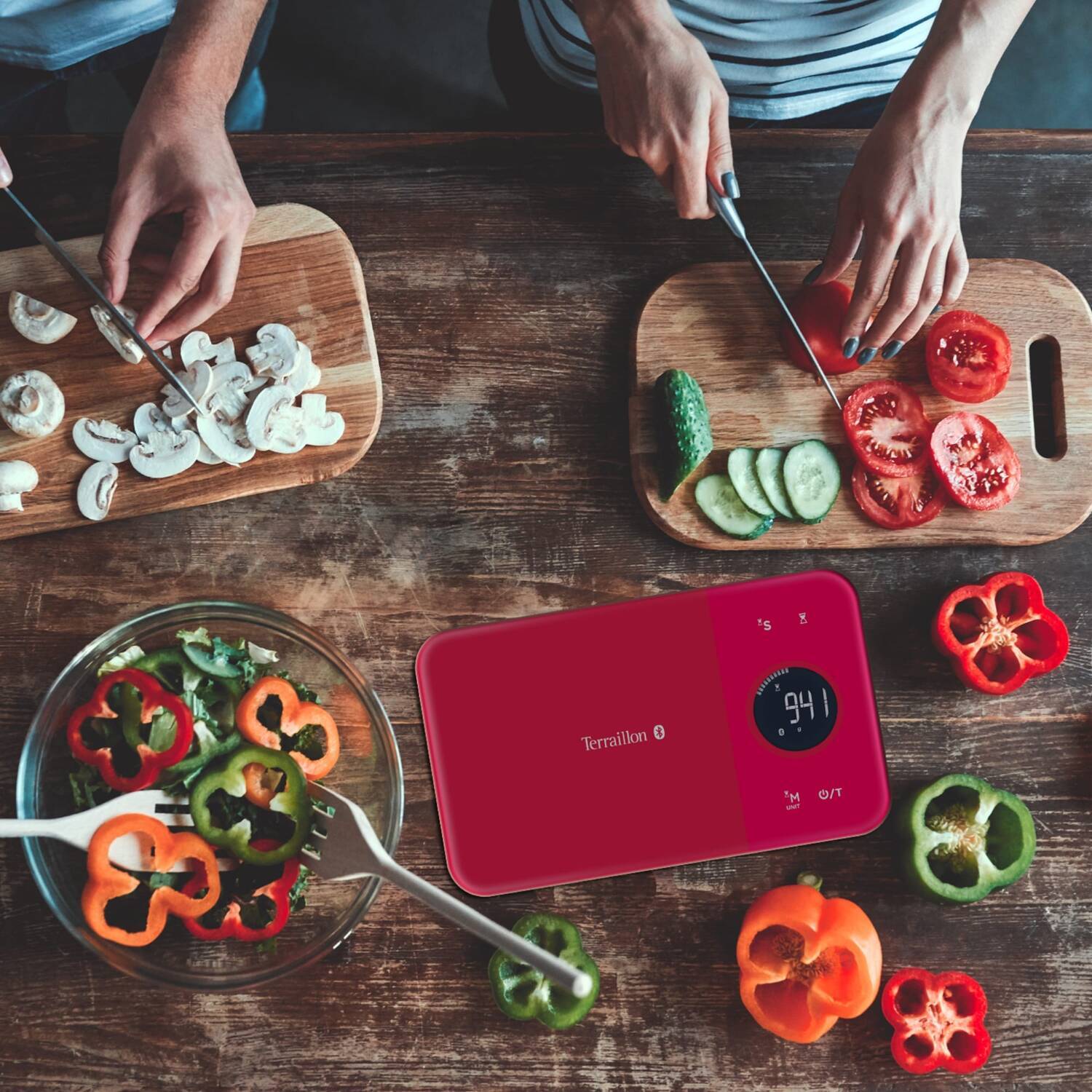 Balance de cuisine Nutritab connectée