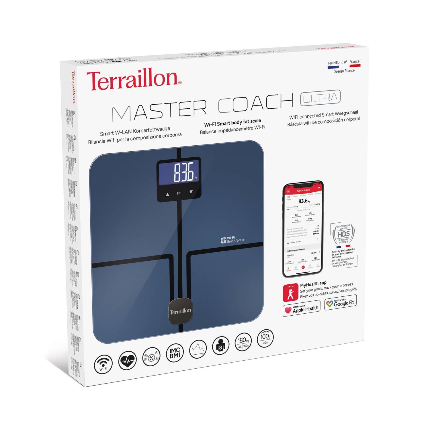 Pèse-personne Master Coach Ultra