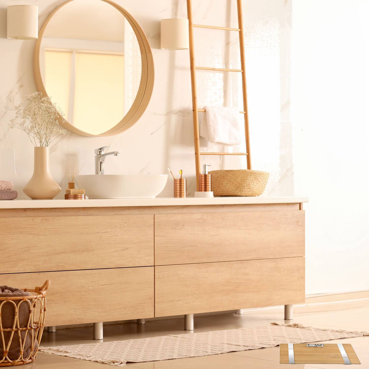 Personenwaage Bamboo Fit