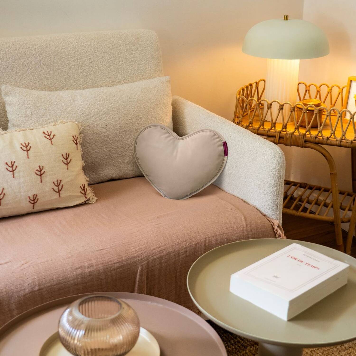 Beheiztes Herz Kissen (Elektrisch)