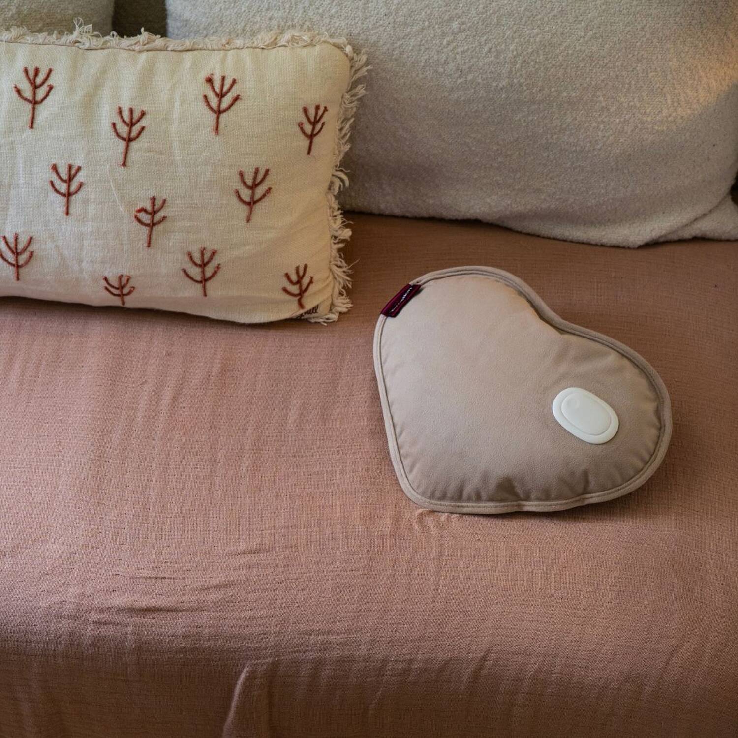 Beheiztes Herz Kissen (Elektrisch)