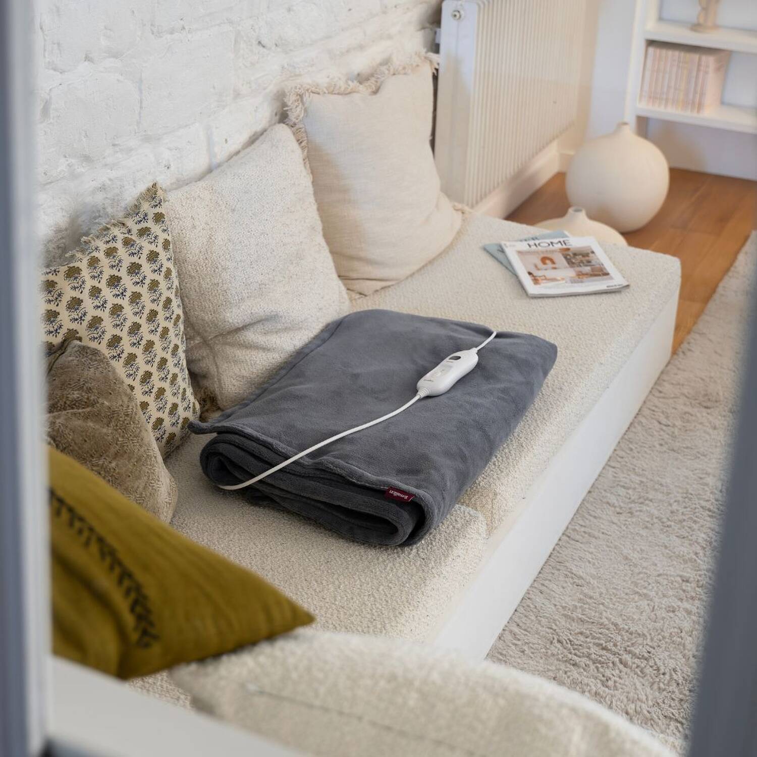 Cozy Dark grey Wärmedecke