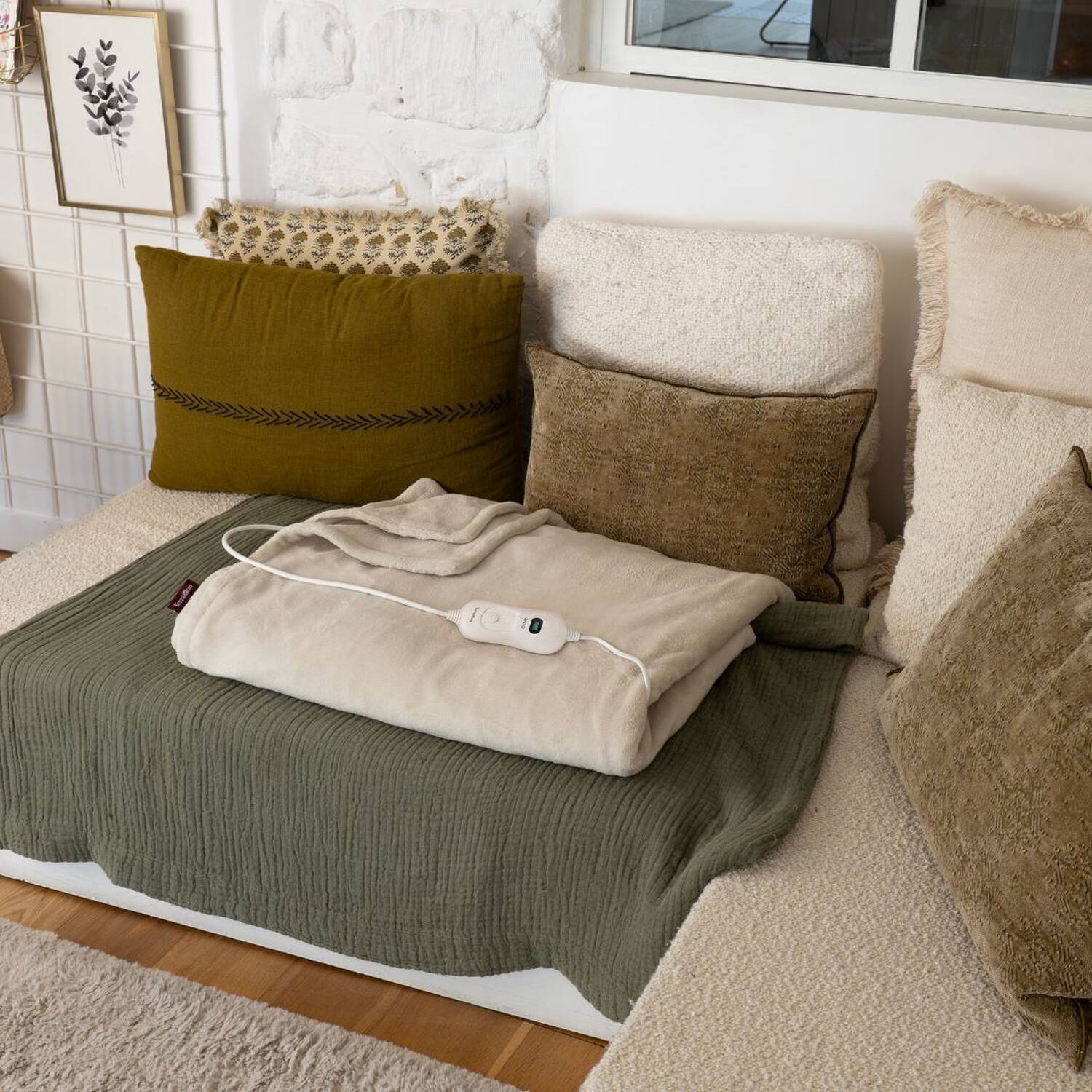 Cozy Light grey Wärmedecke