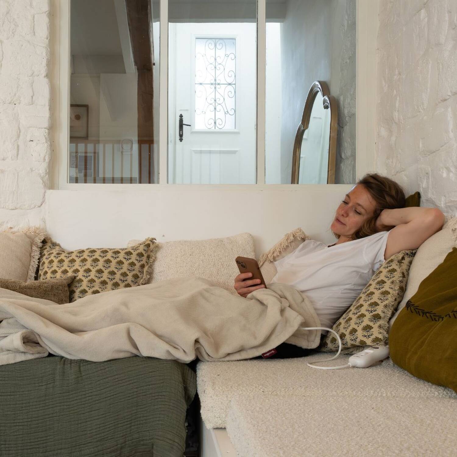 Cozy Light grey Wärmedecke