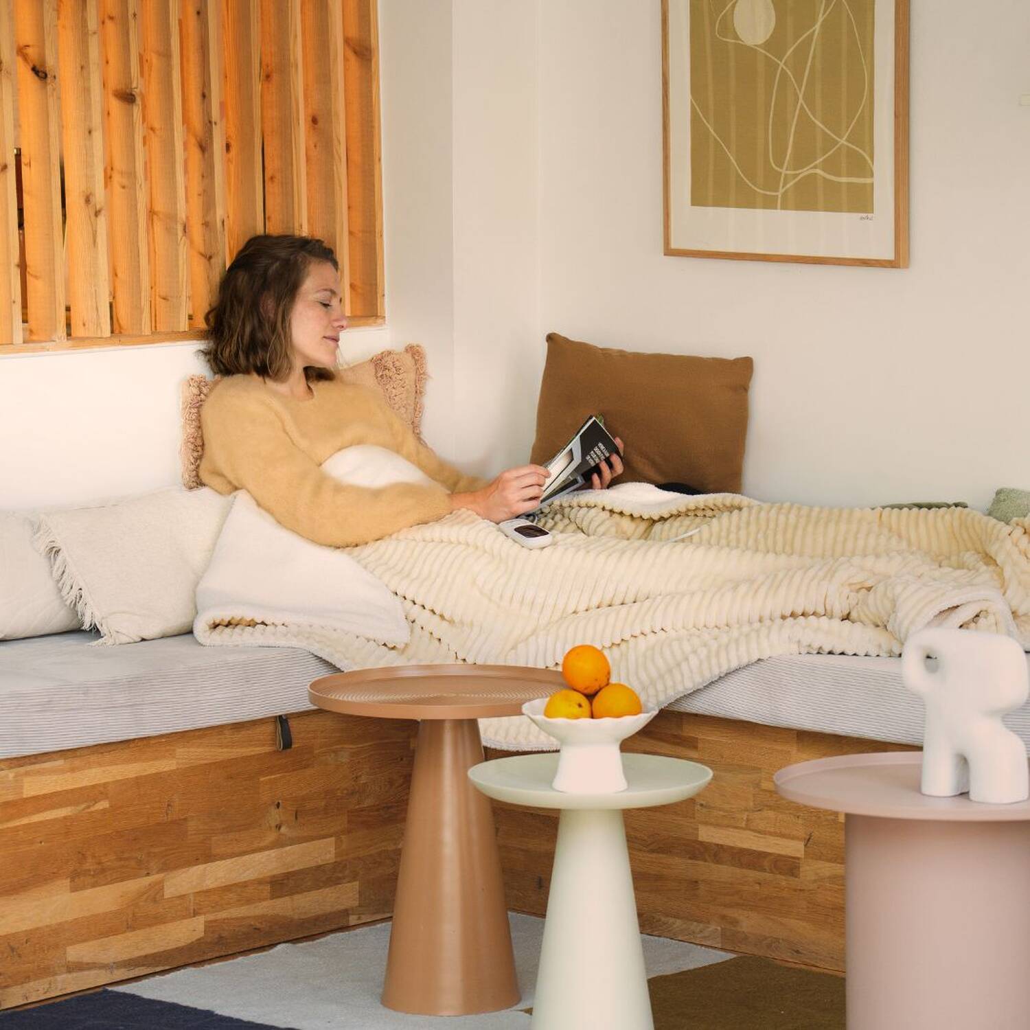 Koomy Creme Wärmedecke