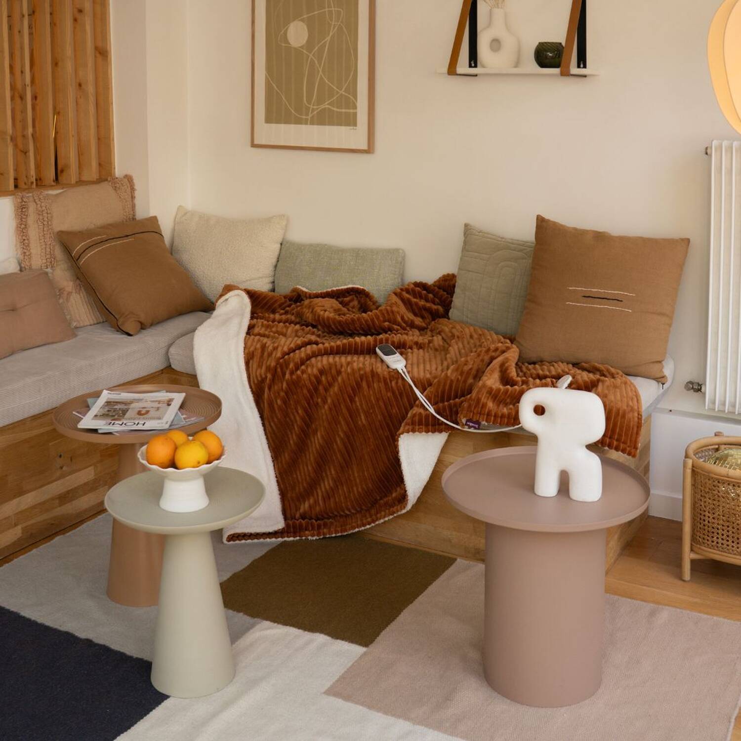 Koomy caramel Wärmedecke