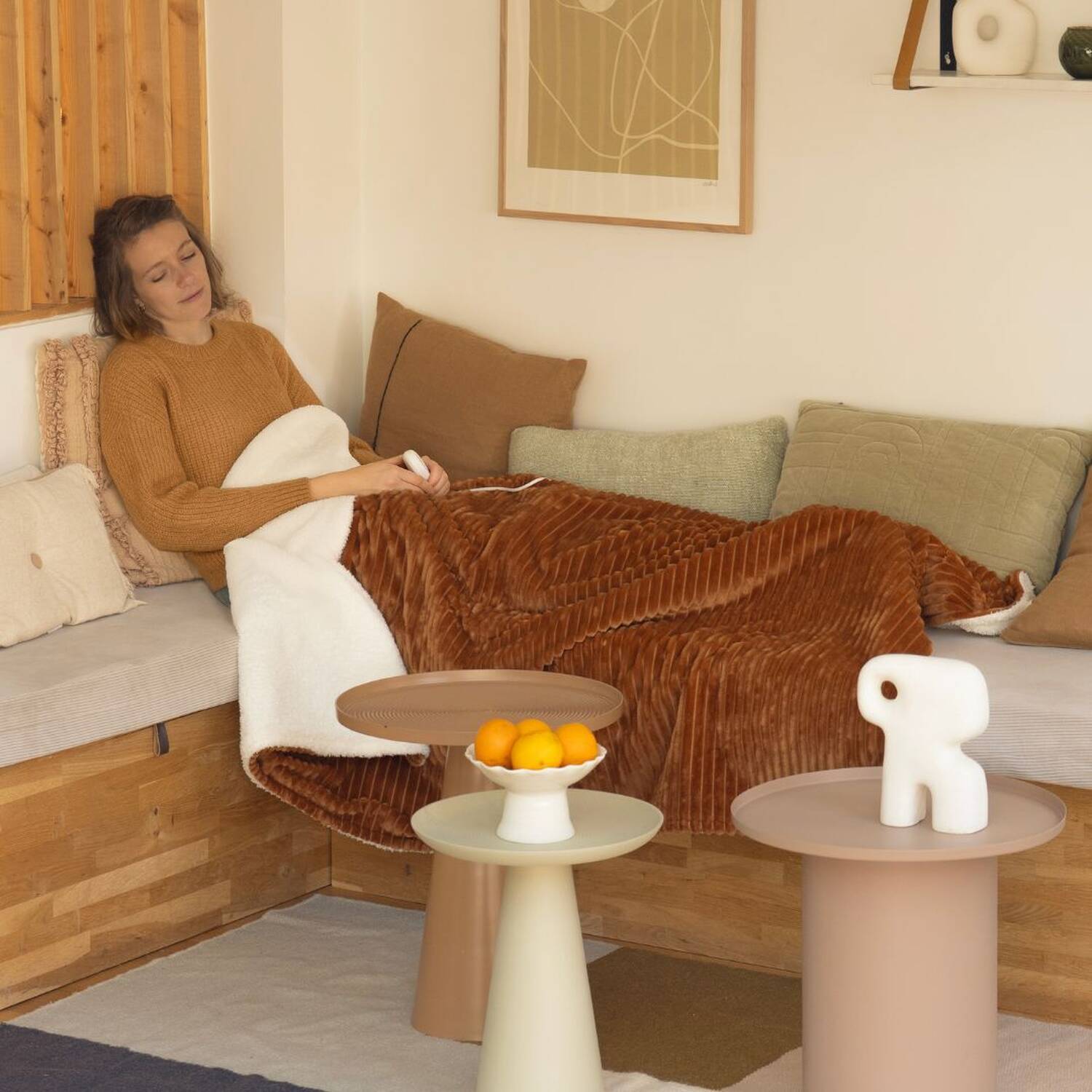 Koomy caramel Wärmedecke